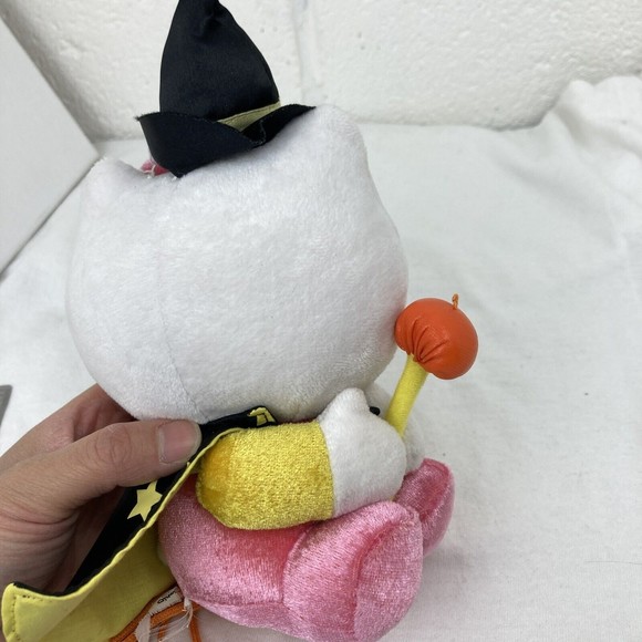 Y2K RARE Hello Kitty Witch HalloweenCollectible Plushie Stuffed Animal, Sanrio - Picture 8 of 15